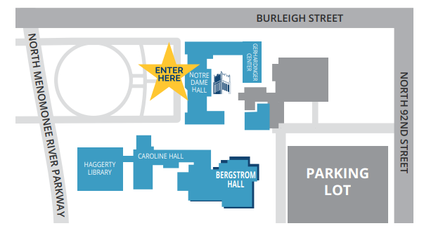 NDH Welcome Center | Where to Enter