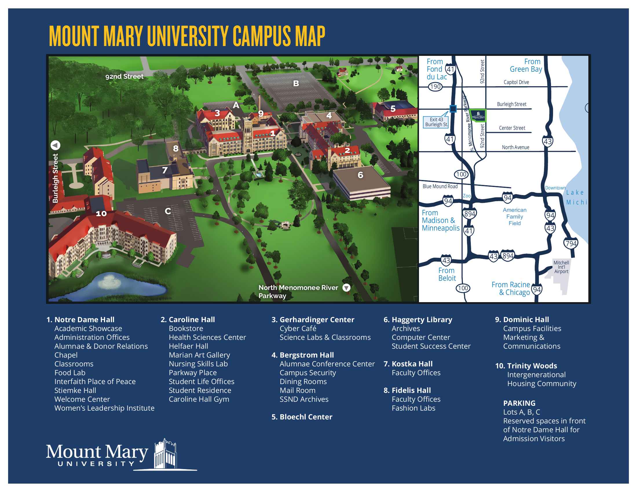 MMU Campus Map