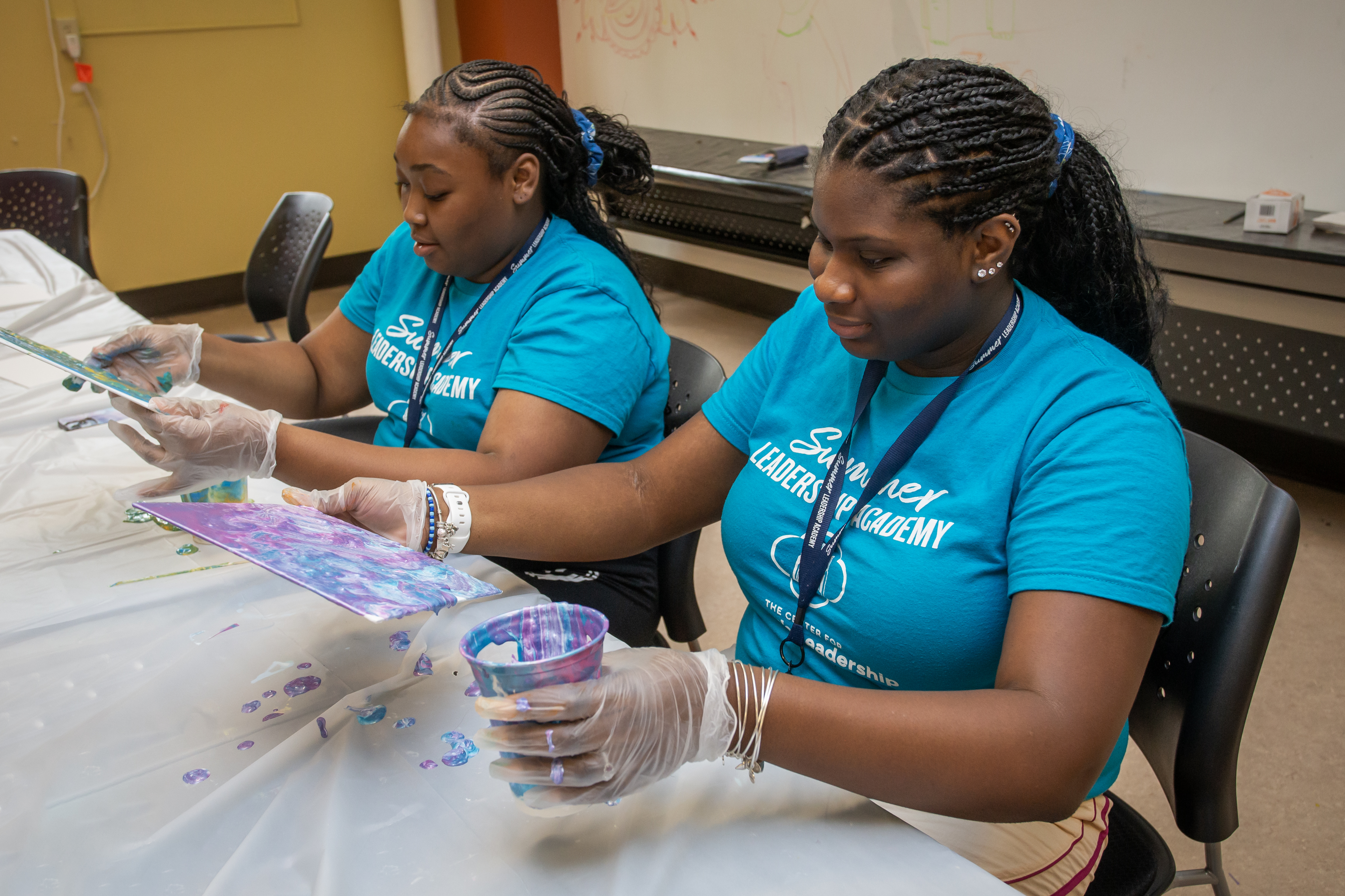Paint Pouring